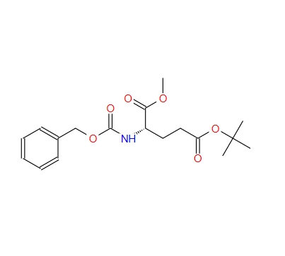 N-[苄氧羰基]-L-谷氨酸 5-叔丁酯 1-甲酯,5-tert-butyl 1-methyl (2S)-2-{[(benzyloxy)carbonyl]amino}pentanedioate