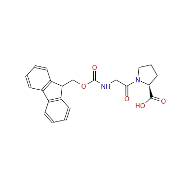 (((9H-芴-9-基)甲氧基)羰基)甘氨酰-L-脯氨酸,FMOC-GLY-PRO-OH