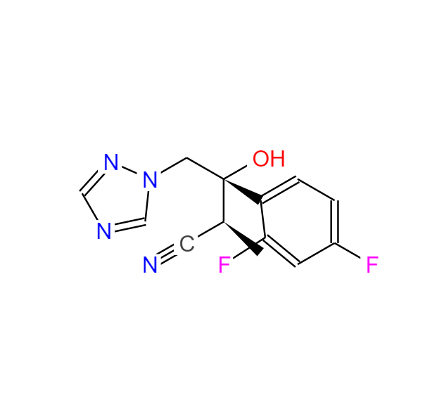 (ALPHAS,BETAR)-BETA-(2,4-二氟苯基)-BETA-羟基-ALPHA-甲基-1H-1,2,4-三唑-1-丁腈,(αS,βR)-β-(2,4-Difluorophenyl)-β-hydroxy-α-Methyl-1H-1,2,4-triazole-1-butanenitrile