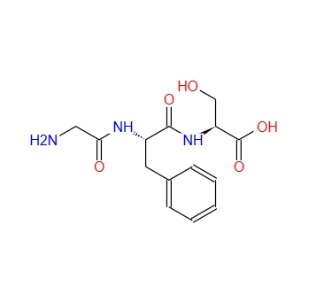 甘氨酰-L-苯丙氨酰-L-丝氨酸,2-[[2-[(2-aminoacetyl)amino]-3-phenylpropanoyl]amino]-3-hydroxypropanoic acid