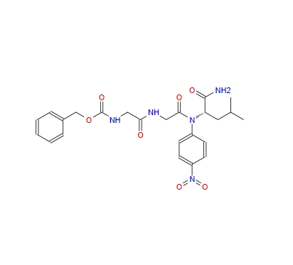 N-[(苯基甲氧基)羰基]甘氨酰甘氨酰-N-(4-硝基苯基)-L-亮胺酰胺,Z-GLY-GLY-LEU-PNA