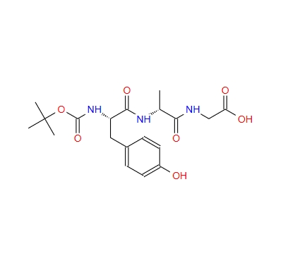 Boc-酪氨酸-D-丙氨酸-甘氨酸,Boc-Tyr-D-Ala-Gly