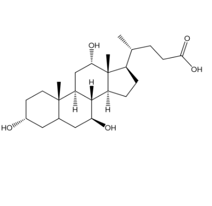 熊去氧胆酸EP杂质D,3a,7B,12a-trihydroxy-5B-cholan-24-oic acid (Ursocholic acid)