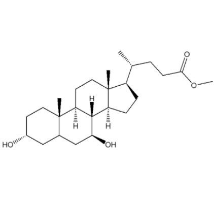 熊去氧胆酸EP杂质G,3a,76-dihydroxy-5B-cholan-24-oic acid methyl ester