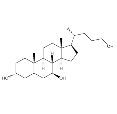 熊去氧胆酸EP杂质I,(3a,5β,7B)-cholane-3,7,24-triol