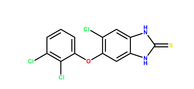 5-(2,3-二氯苯氧基)-6-氯-1H-苯并[D]咪唑-2-硫醇,5-chloro-6-(2,3-dichorophenoxy)-2-thio-1H-benzimidazole