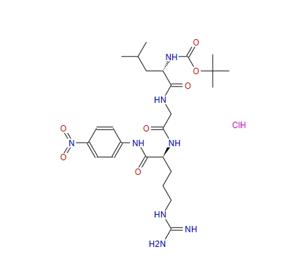 鲎试剂三肽,N-BOC-L-leucylglycyl-arginine-p-nitroanilide hydrochloride