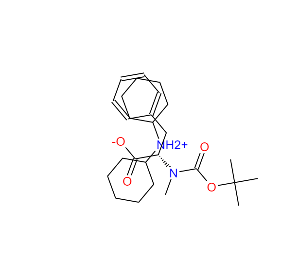 N-叔丁氧羰基-N-甲基-L-苯丙氨酸二環(huán)己胺鹽,BOC-MEPHE-OH DCHA