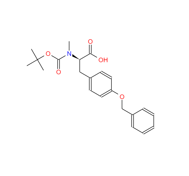 BOC-N-甲基-O-苄基-D-酪氨酸,BOC-D-METYR(BZL)-OH CHA