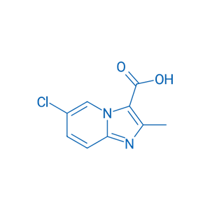 6-氯-2-甲基-咪唑并[1,2-A]吡啶-3-羧酸