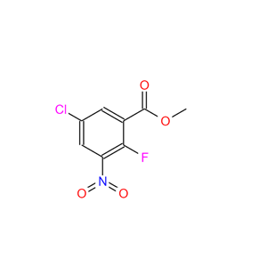 甲基 5-氯-2-氟-3-硝基苯酸盐,5-Chloro-2-fluoro-3-nitro-benzoic acid methyl ester