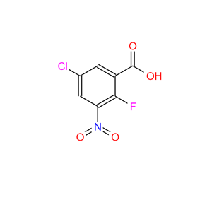 5-氯-2-氟-3-硝基苯甲酸