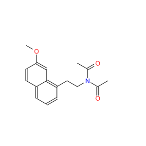 N,N-二乙酰基-2-(7-甲氧基-1-萘基）乙胺