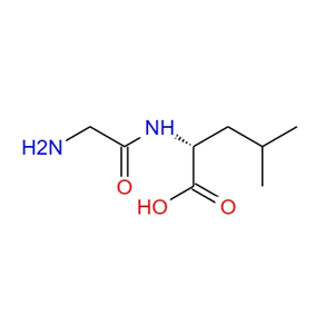 甘氨酰-D-亮氨酸,(R)-2-(2-Aminoacetamido)-4-methylpentanoic acid