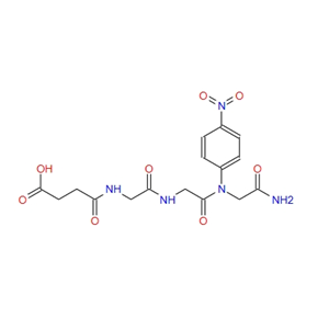 N-琥珀酸-三甘氨酰-4-硝基苯胺,N-Succinyl-Gly-Gly-Gly-|p|-nitroanilide