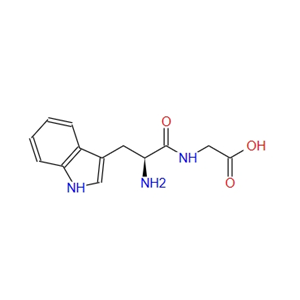 (S)-2-(2-氨基-3-(1H-吲哚-3-基)丙酰胺基)乙酸 7360-09-0