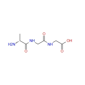 (R)-2-(2-(2-氨基丙酰胺基)乙酰氨基)乙酸,H-D-Ala-Gly-Gly-OH