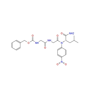 N-[(苯基甲氧基)羰基]甘氨酰甘氨酰-N-(4-硝基苯基)-L-亮胺酰胺 53046-98-3
