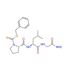 (S)-2-(((S)-1-((2-氨基-2-氧代乙基)氨基)-4-甲基-1-氧代戊烷-2-基)氨基甲酰基)吡咯烷-1-羧酸 14485-80-4