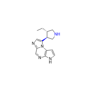 乌帕替尼杂质29,8-((3S,4S)-4-ethylpyrrolidin-3-yl)-3H-imidazo[1,2-a]pyrrolo[2,3-e] pyrazine