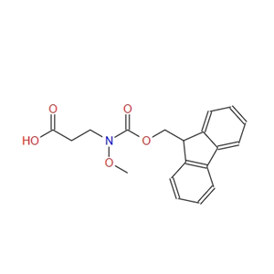 3-((((9H-芴-9-基)甲氧基)羰基)(甲氧基)氨基)丙酸,3-((((9H-Fluoren-9-yl)methoxy)carbonyl)(methoxy)amino)propanoic acid