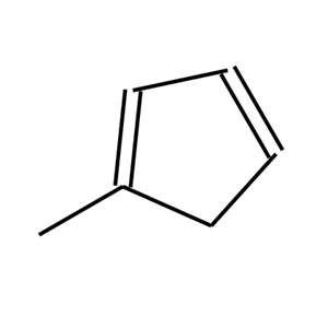 1-甲基环戊二烯,1-methylcyclopenta-1,3-diene