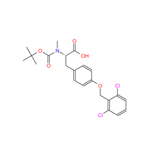 O-[(2,6-二氯苯基)甲基]-N-[叔丁氧羰基]-N-甲基-L-酪氨酸,BOC-N-ME-TYR(2,6-DICHLORO-BZL)-OH