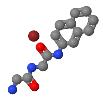 2-氨基-N-(2-(萘-1-氨基)-2-氧代乙基)-乙酰胺甲酸盐,H-GLY-GLY-BETANA HBR