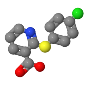 2-(4-氯苯基硫代)烟酸；955-54-4
