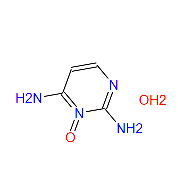 2,4-Pyrimidinediamine, 3-oxide, hydrate (1:1),2,4-Pyrimidinediamine, 3-oxide, hydrate (1:1)