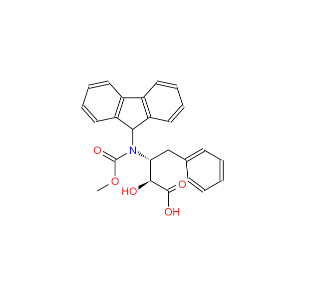 (2S,3R)-3-芴甲氧羰酰氨基-2-羥基-4-苯丁酸,,Fmoc-(2S,3R)-AHPA,