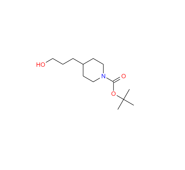 N-BOC-4-(3-羟丙基)-哌啶,TERT-BUTYL 4-(3-HYDROXYPROPYL)TETRAHYDRO-1(2H)-PYRIDINECARBOXYLATE