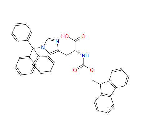 Fmoc-N-三苯甲基-D-组氨酸,N-α-Fmoc-N-im-trityl-D-histidine