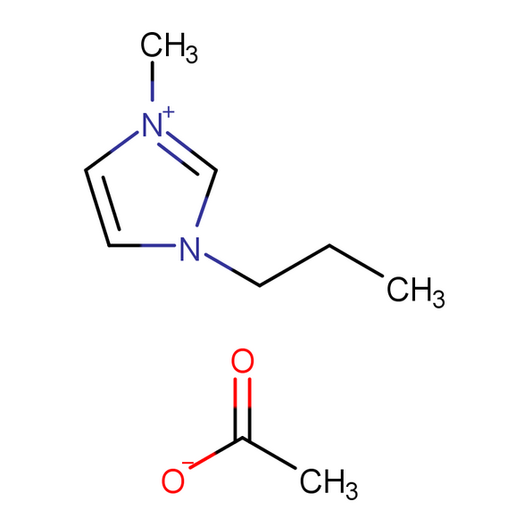 1-丙基-3-甲基咪唑醋酸盐,1-propyl-3-methylimidazolium acetate