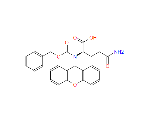 CBZ-N'-XAN-D-谷氨酰胺,N-α-Z-N-δ-xanthyl-D-glutamine
