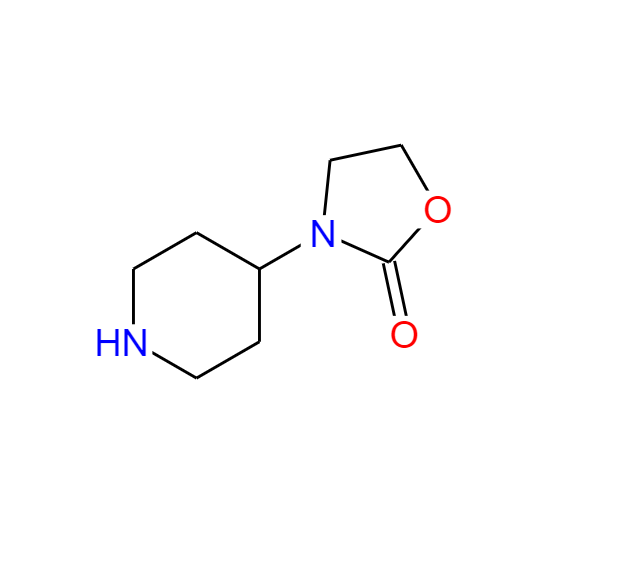 3-(4-哌啶基)-2-噁唑烷酮,3-(4-piperidinyl)-2-Oxazolidinone