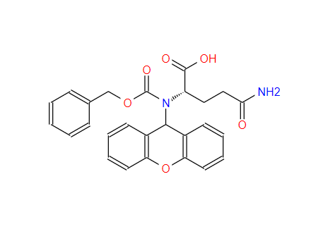 N-[苯甲氧羰基]-N'-9H-氧杂蒽-9-基-L-谷氨酰胺,N-α-Z-N-δ-xanthyl-L-glutamine