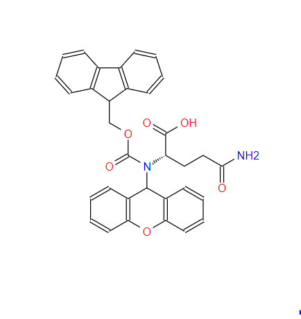 N-FMOC-N'-XAN-D-谷氨酰胺,N-α-Fmoc-N-δ-xanthyl-L-glutamine