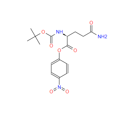 Boc-L-谷氨酸 4-硝基苯酯,N-α-Boc-L-glutamine 4-nitrophenyl ester