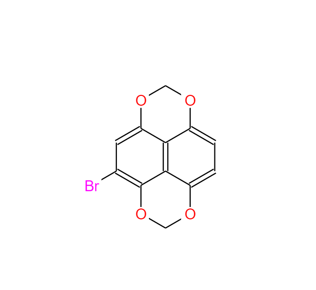 4-溴-萘并[1,8-DE:4,5-D'E']BIS[1,3]二氧(杂)芑,NAPHTHO[1,8-DE:4,5-D'E']BIS[1,3]DIOXIN, 4-BROMO-