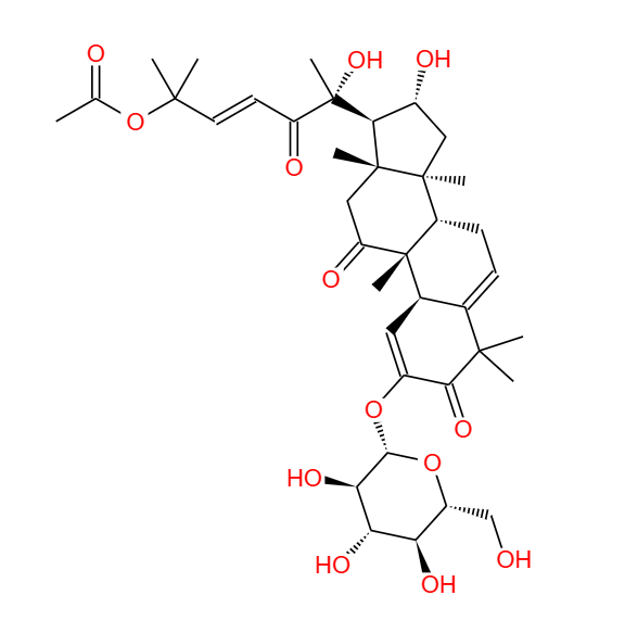 葫蘆素 E-2-O-β-D-吡喃葡萄糖苷,cucurbitacin E-2-O-β-D-glucopyranoside