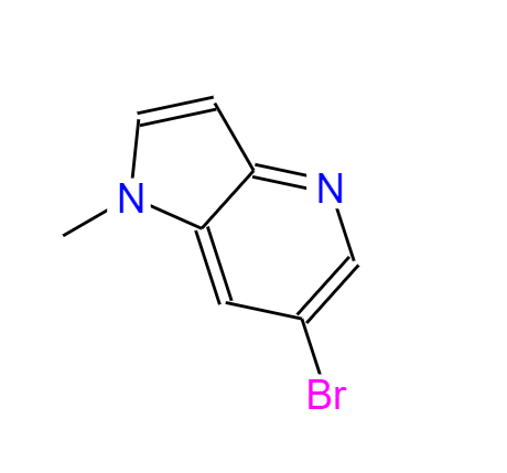 6-溴-1-甲基-1H-吡咯并[3,2-B]吡啶,6-broMo-1-Methyl-1H-pyrrolo[3,2-b]pyridine6-broMo-1-Methyl-1H-pyrrolo[3,2-b]pyridine
