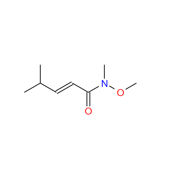 N-甲氧基-N,4-二甲基-,(2E)-2-戊烯酰胺,N-Methoxy-N,4-diMethyl-, (2E)-2-pentenaMide