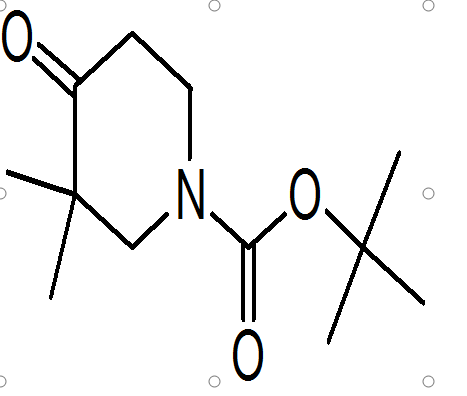 1-BOC-3,3-二甲基-4-氧代哌啶,tert-butyl 3,3-dimethyl-4-oxopiperidine-1-carboxylate