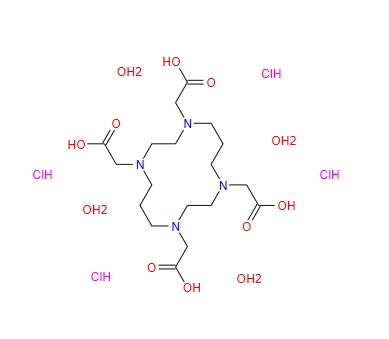 1,4,8,11-四氮杂环十四烷-1,4,8,11-四乙酸四盐酸盐水合物,1,4,8,11-Tetraazacyclotetradecane-1,4,8,11-tetraacetic acid tetrahydrate tetrahydrochloride