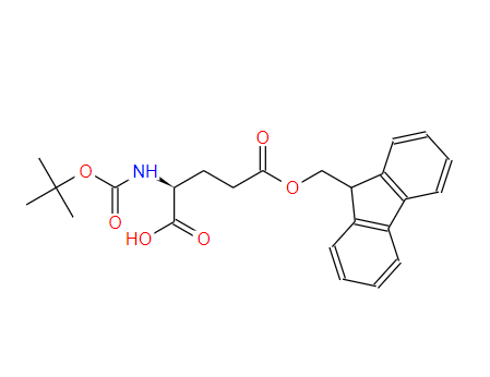 叔丁氧羰基-L-谷氨酸5-芴基甲酯,Boc-L-glutamic acid γ-9-fluorenylmethyl ester