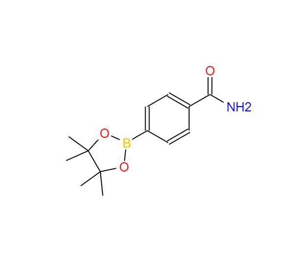 4-苯甲酰胺硼酸鳳梨酯,4-AMINOCARBONYLPHENYLBORONIC ACID, PINACOL ESTER