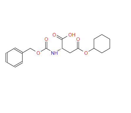 (S)-2-(((苄氧基)羰基)氨基)-4-(环己氧基)-4-氧代丁酸,Z-L-Aspartic acid β-cyclohexyl ester