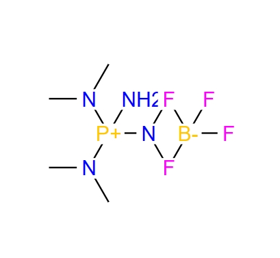 Iminotris(dimethylamino)phosphonium tetrafluoroborate salt purum, >=95.0% (31P-NMR),Iminotris(dimethylamino)phosphonium tetrafluoroborate salt purum, >=95.0% (31P-NMR)