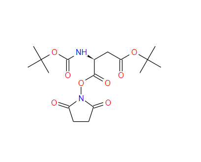BOC-L-天门冬氨酸4-叔丁基-1-羟基-琥珀酰亚胺酯,Boc-L-Aspartic acid β-t-butyl α-N-hydroxysuccini